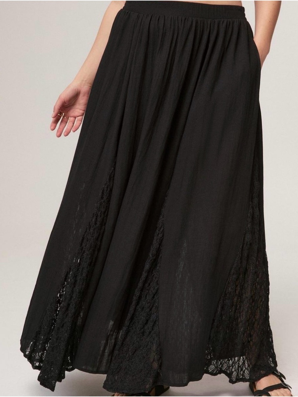 Torrid Festi Lace Godet Maxi Skirt
